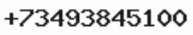 Телефон компании
